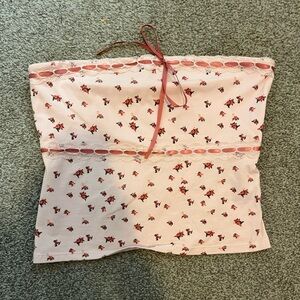 Floral Pink Crop Top